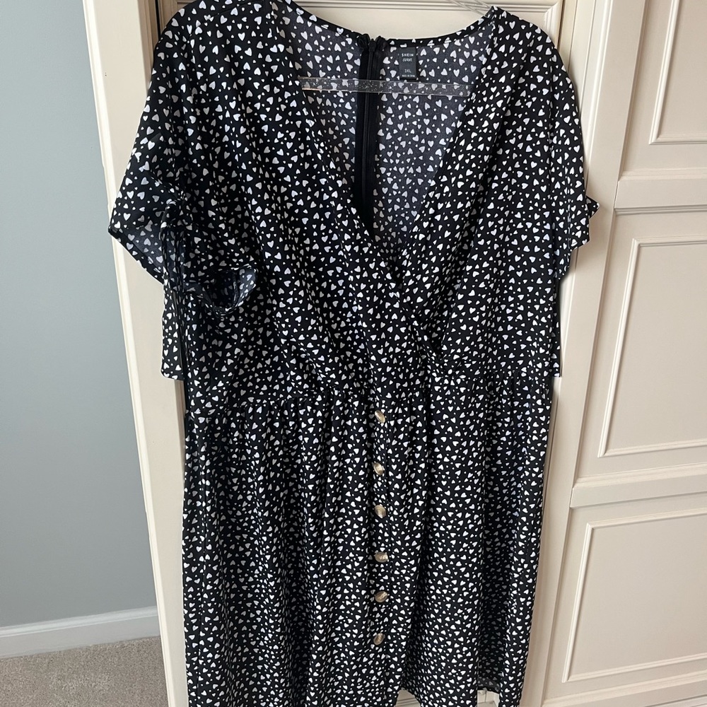 SHEIN black and white dress, NWOT, size 3X
